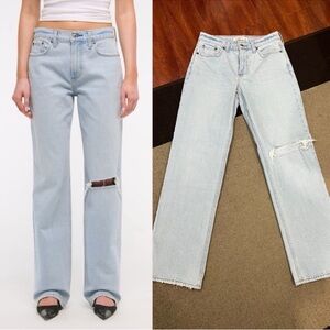 Abercrombie & Fitch The Baggy Low Rise Jean